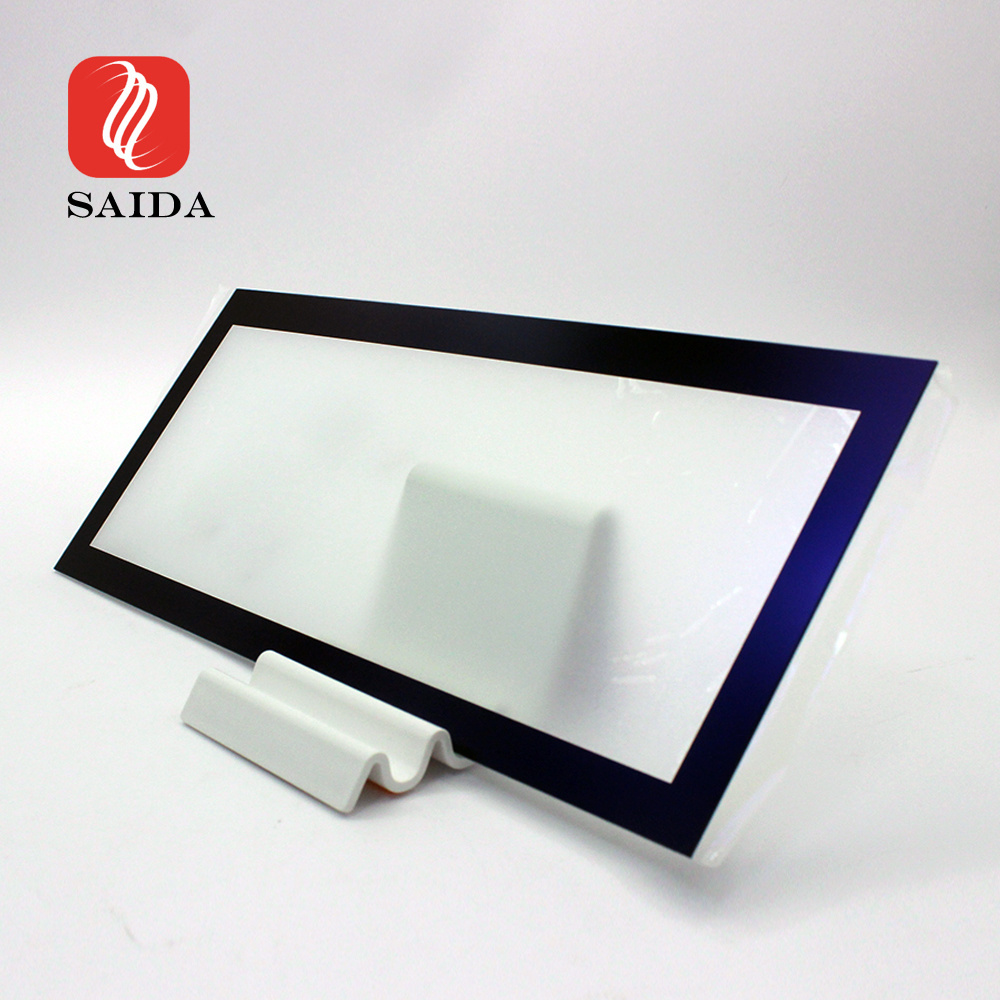 Customized Silk Screen Printing Anti Reflective Tempered Glass for Touchscreen Cover