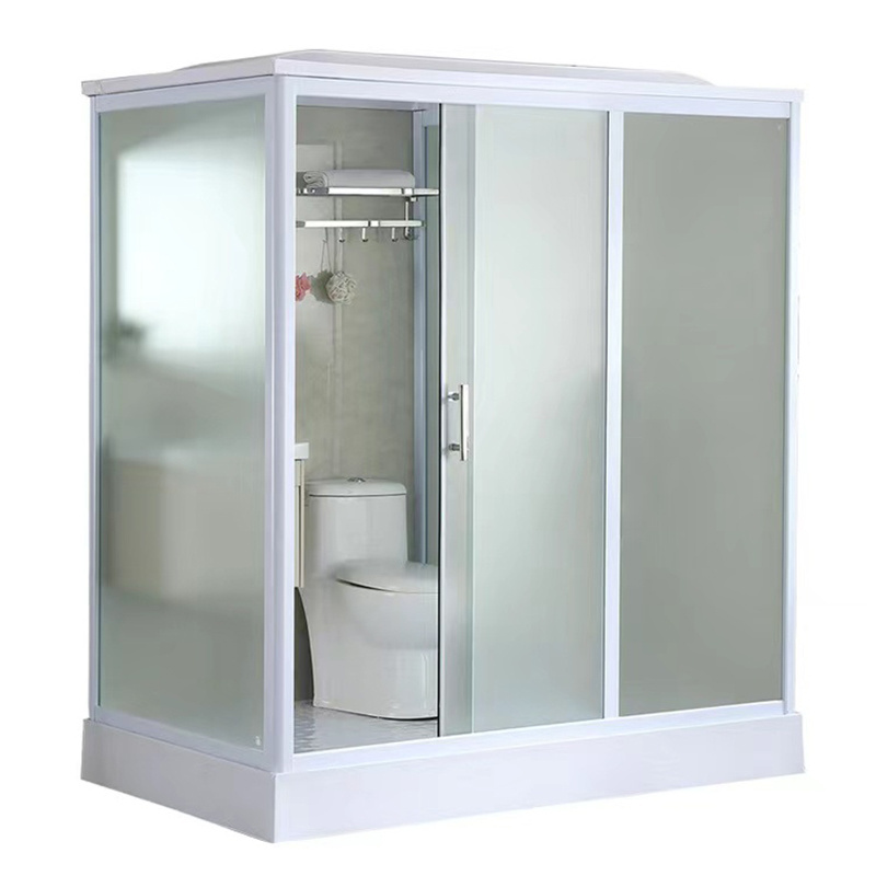 New Design Flexible Shower And Toilet Integrated Unit Portable Prefabricated Bathroom All In One Bathroom Aluminum Complete Kit