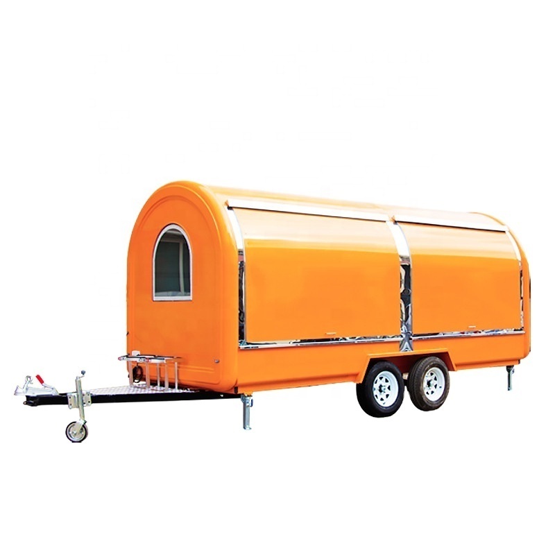 mobile kitchen food cart cake ice cream van Customization Camping Trailer Travel beer trailer for sale