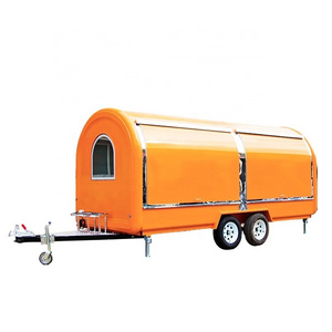 mobile kitchen food cart cake ice cream van Customization Camping Trailer Travel beer trailer for sale