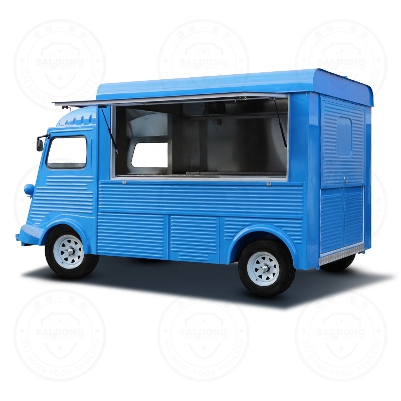 HY-45  burger truck mobile ice cream food trailer hairdressing salon for sales