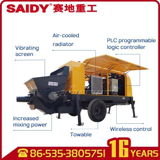 SAIDY CONCRETE PUMPING MACHINE