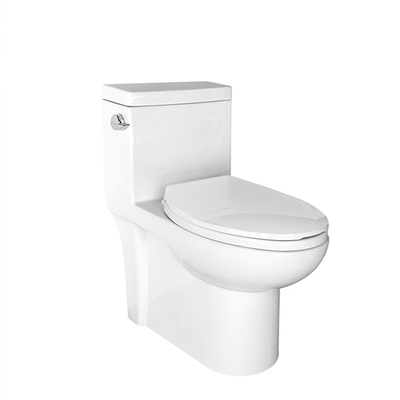 cUPC American Style 10 Years Warranty Wc Bathroom Modern 305mm Strap Floor Mounted Ceramic Siphonic Flush One Piece Toilet