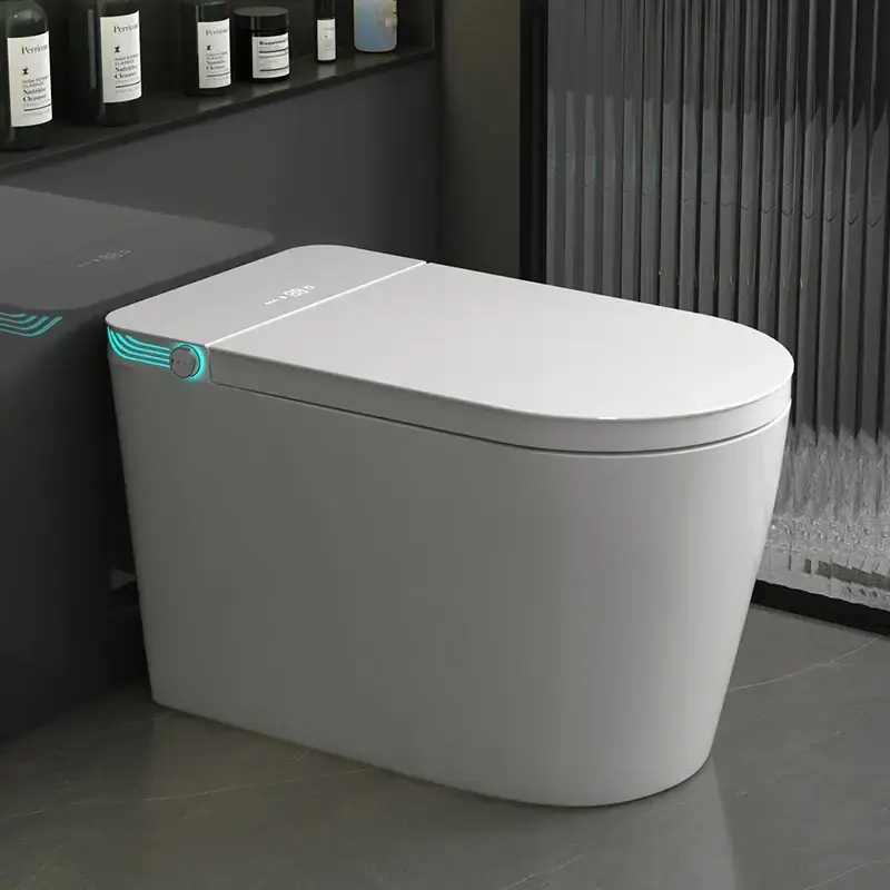 Best Selling Automatic Ceramic Sanitary Ware Smart Bidet Toilet Bowl With Tank Bathroom WC Intelligent