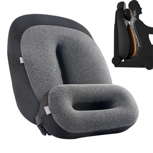 Patented Ergonomic Extra Dense Strong Support Firm Back Support Car, Chair, Sofa Lumbar Pillows Cushions