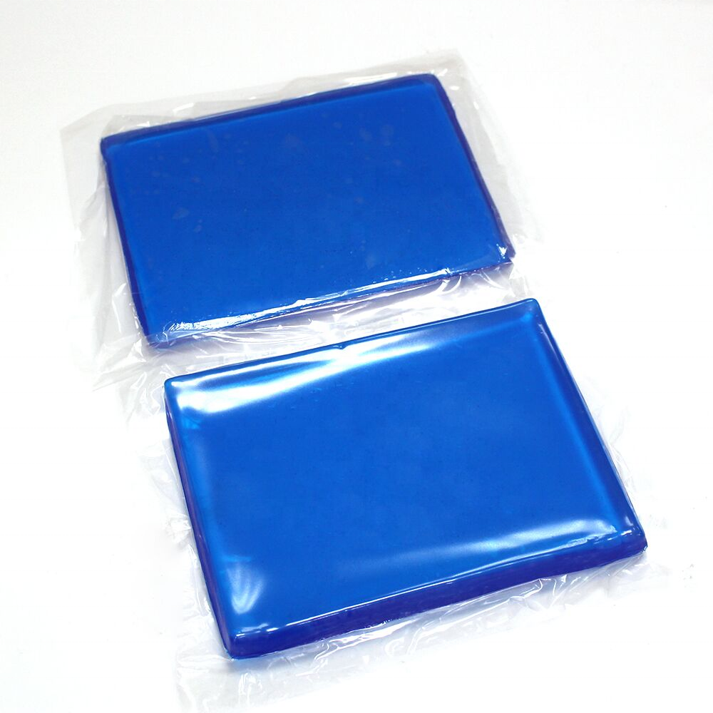 Customize Shape Blue Sticky Cooling Semi-finished Gel Bed Seat Pad Motorcycle Seat Cushion OF Gel Pad