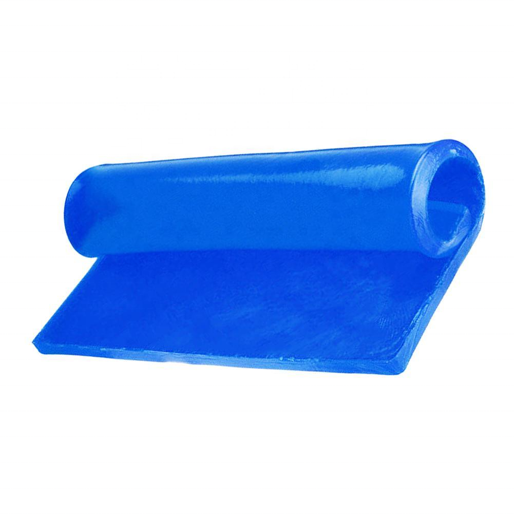 Customize Shape Blue Sticky Cooling Semi-finished Gel Bed Seat Pad Motorcycle Seat Cushion OF Gel Pad