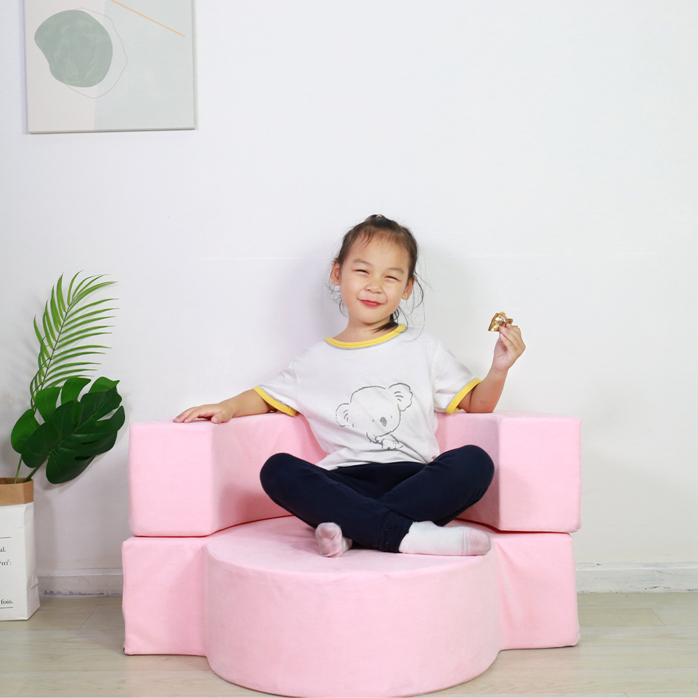 Funny Sofa Set Furniture Living Room High Quality Children Sofa Vintage Style Leather Sofa For Kids Playing