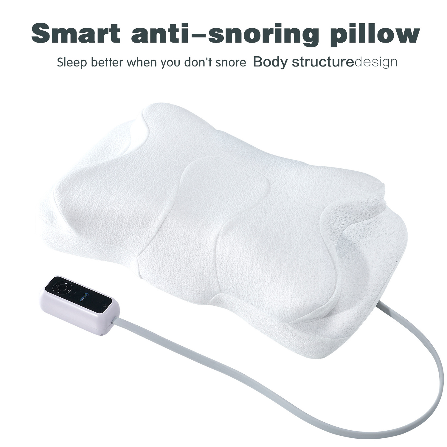 Smart anti snore sleep pillow For Sleeping Orthopedic Support Pillows Contour Neck Pain Memory Foam Pillow