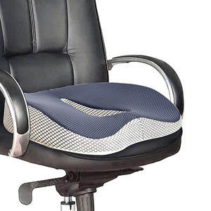 Factory Breathable Relief Round Office Orthopedic Coccyx Lumbar Pillow Chair Ergonomic Memory Foam Seat Pad Cushion