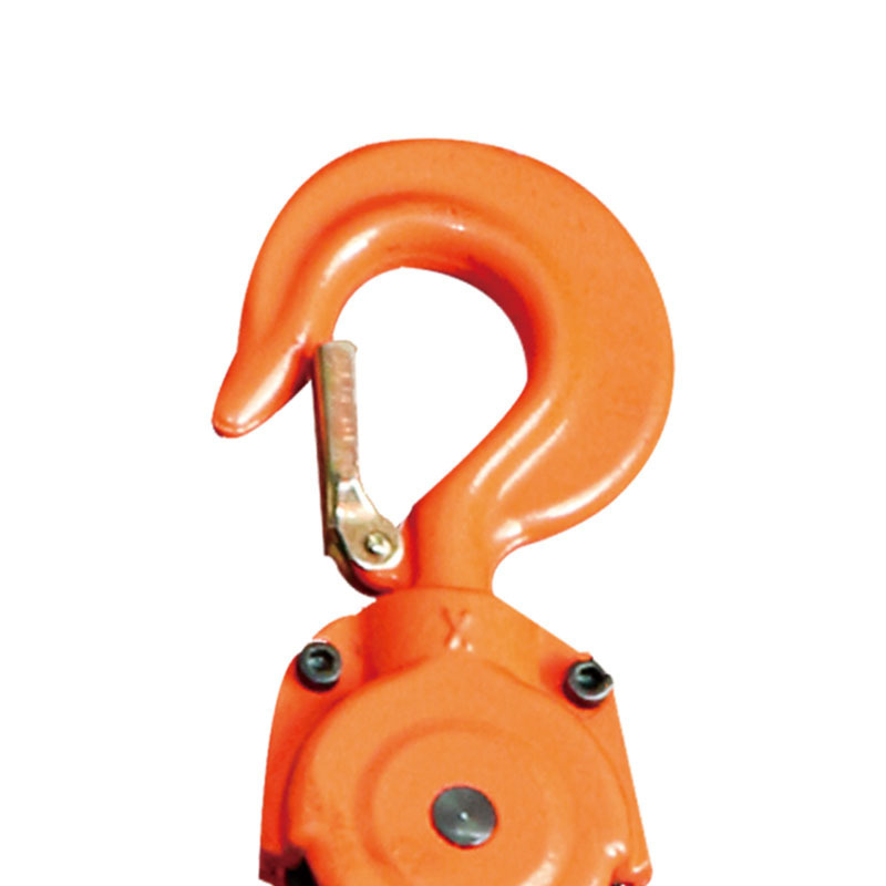 Chain Block Hook Safety Latch Pulley Blocks Handle Manual 200 Kg Manual Pulley Chain Block