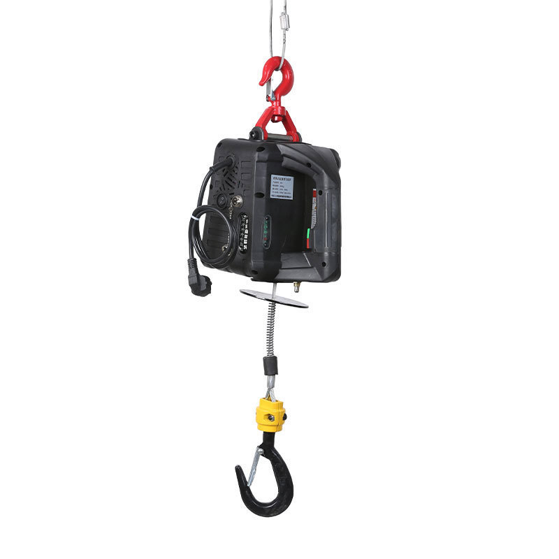 Wire control 300kg traction mini portable lifting hoist