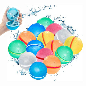 Magnetic Reusable Water Balloon With Mesh Bag Soppycid Refillable Water Balloons Magnetic Reusable Waterballoon Waterballoons