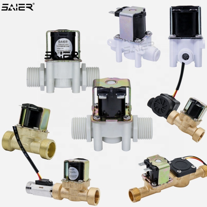 Normally Closed Solenoid Valve 220v ac 1/2in 1/4in Water Normal Temperature Water Controller