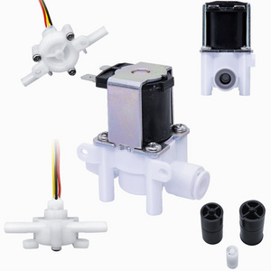 Mini Water Solenoid Valve 24V DC One Way  Water Washing Machine Dispenser Opening Sensor Automatic Solenoid Control Valve