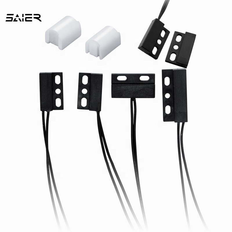 10W ABS Window and Door Contact Reed Switch  Proximity Switches Sensors Magnetic Reed Switch Sensors