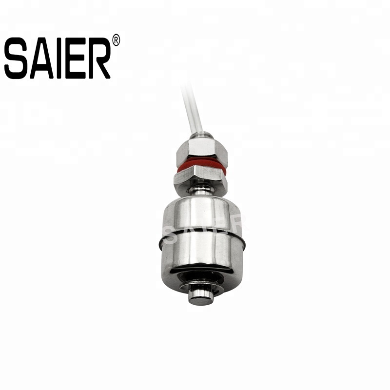 Water Tank Float Sensor Stainless Steel #304 Floating High Temperature Reed Switch 70W Water Level Sensor Liquid Level Sensor