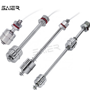 45mm Stainless Steel Float Level Switch 220v Liquid Level Sensor Switch Single Float Ball On Off Vertical Float Switch