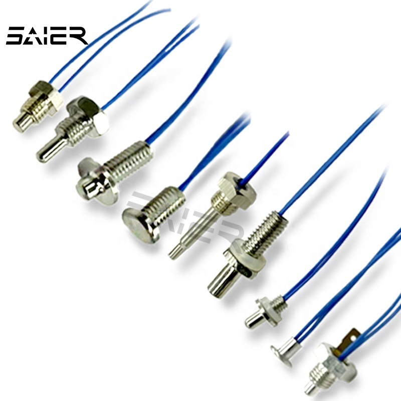 NTC 10K 3950 Auto High Temperature Sensor Probe SAIER-SENSOR Thermistor for Fire Control NTC Temperature Sensors