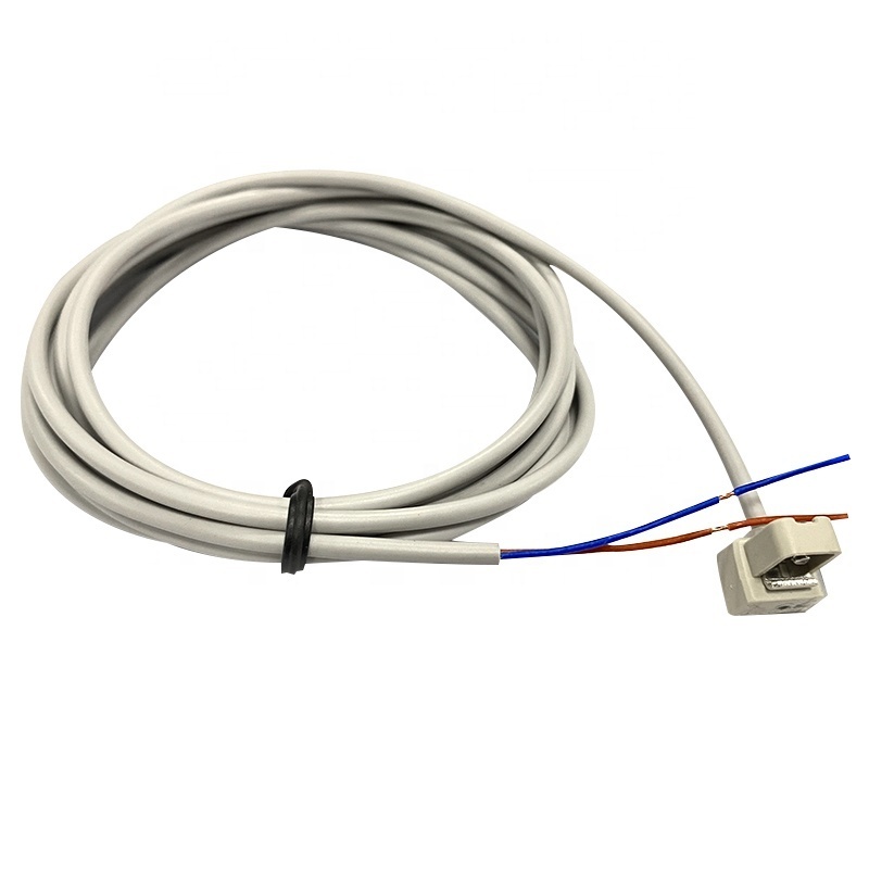 Waterproof IP65 NPN NC Type Magnetic Reed Switch Pneumatic Cylinder Proximity Switch 2 Wires Cylinder Sensor