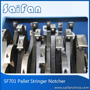 SF701 wood pallet machine notch machine pallet stringer notcher