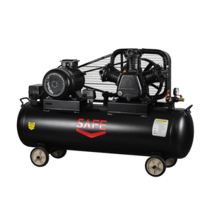 SAFE 7.5kw 10 Bar Air Compressor Piston Type with Lubricated Motor and Bearing 80 Gallon for Store and Factory Use