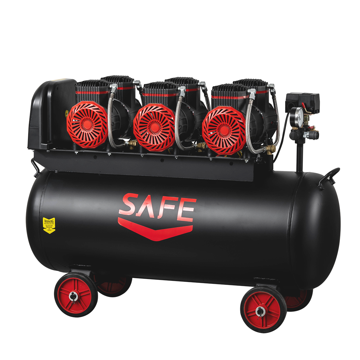 SAFE  multi motors industrial oilless air compressor Suitable for large equipments air supply industrial air supply