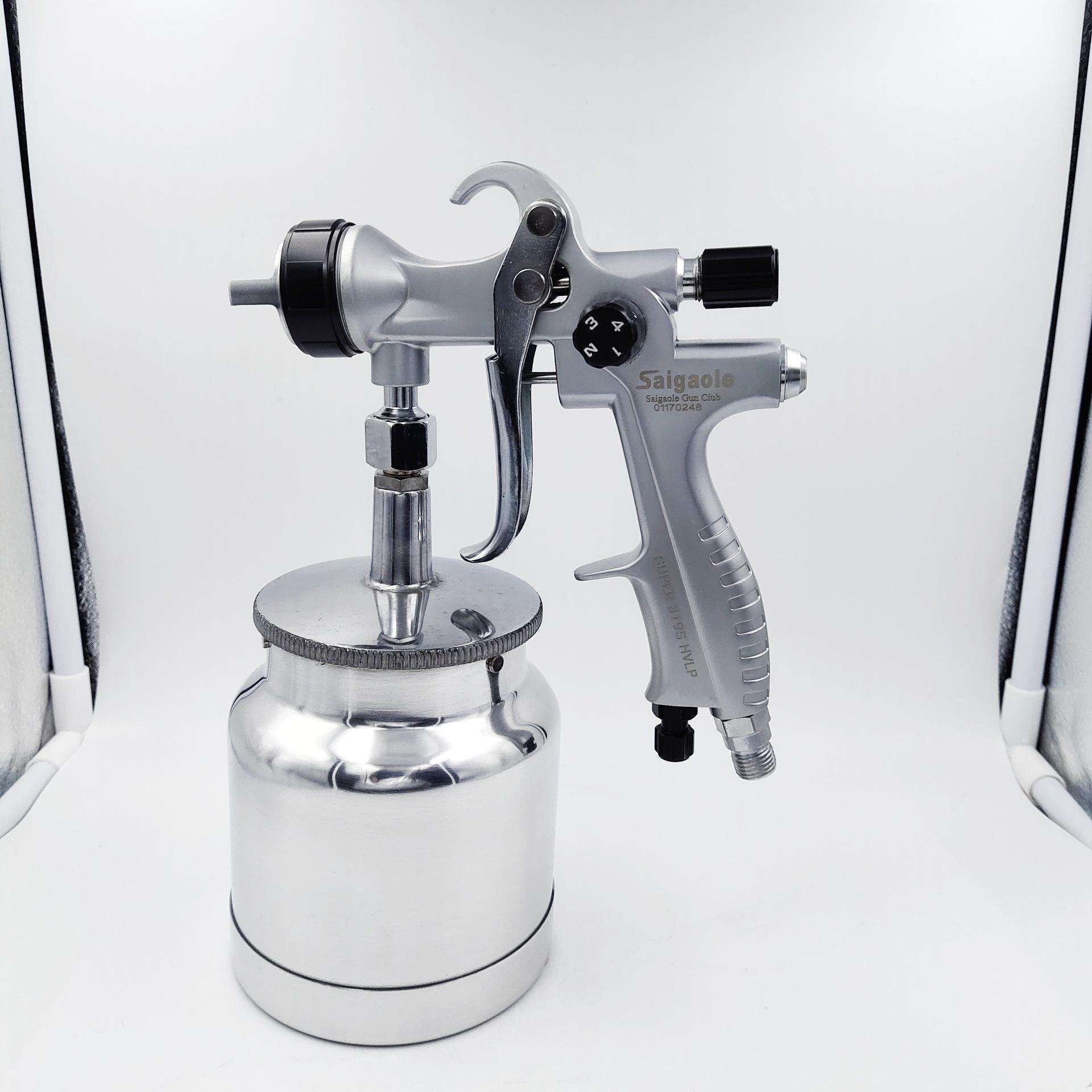 High Pressure Automotive Air Stainless Steel Pneumatic Tool Compressor Paint Spray Gun For Car