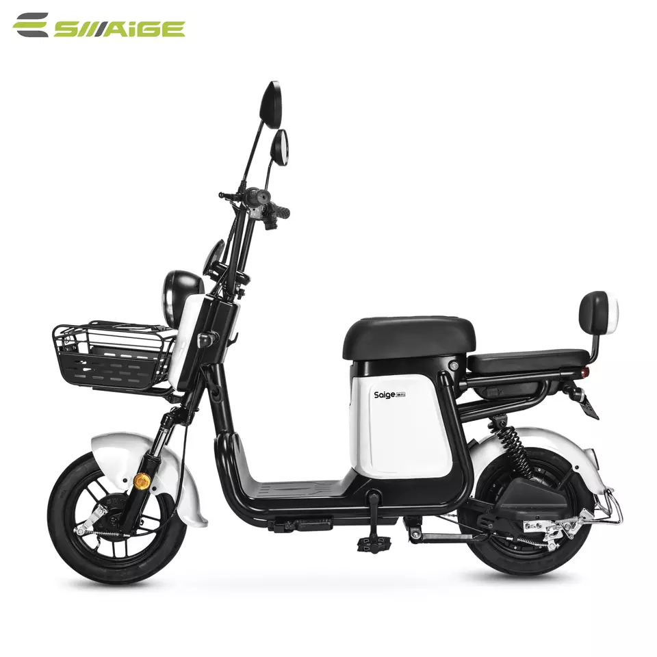 High Quality adult electric bike bicycle Brushless Motor Cheap electric scooter motorcycle moped with pedals