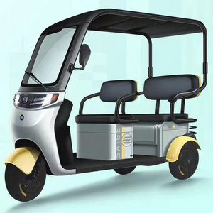 Saige Adult 3 wheel auto taxi Electric Passenger Tricycles With Full Cover E Trike for passenger Electric Tricycle for Passenger