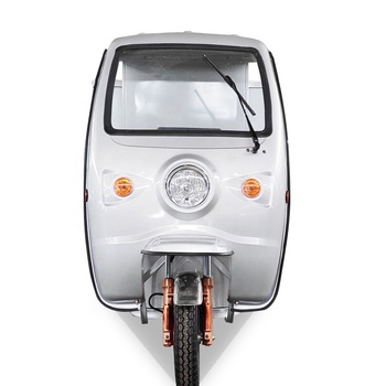 Electric Delivery Cargo Tricycle With Closed Van