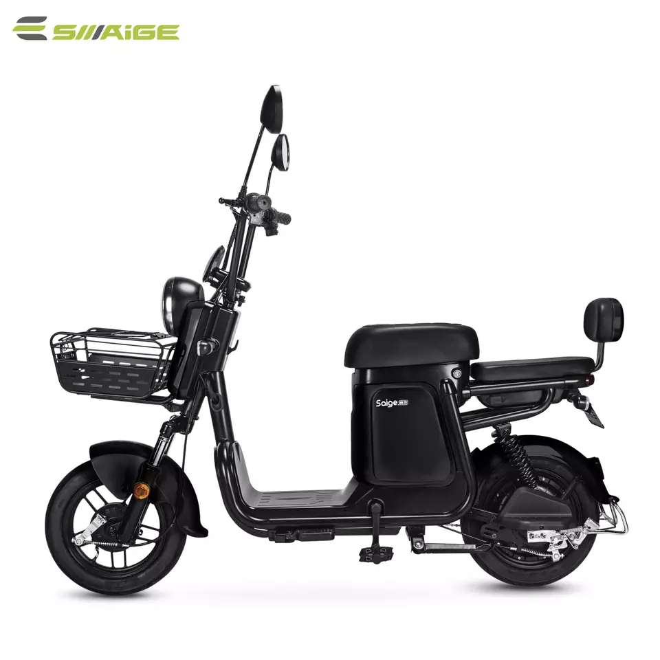 High Quality adult electric bike bicycle Brushless Motor Cheap electric scooter motorcycle moped with pedals