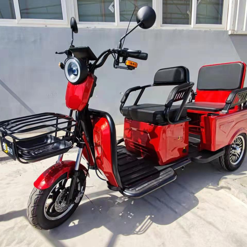 two seats 3 wheeler electric scooter loading scooter electric adult 3 wheeler trike