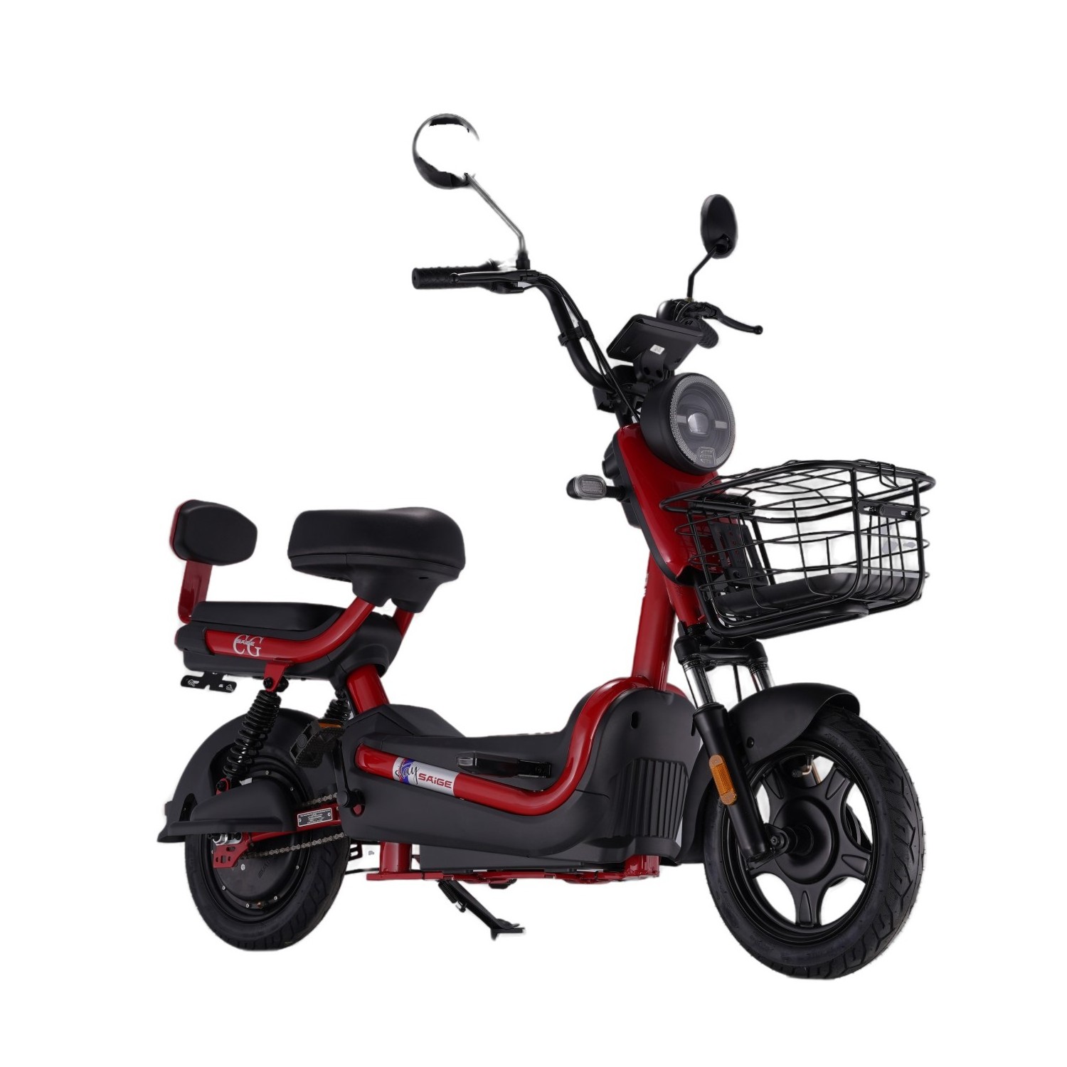 Saige 500w electric bikes for adults EEC COC Smaller electric bicycles for adults moped style