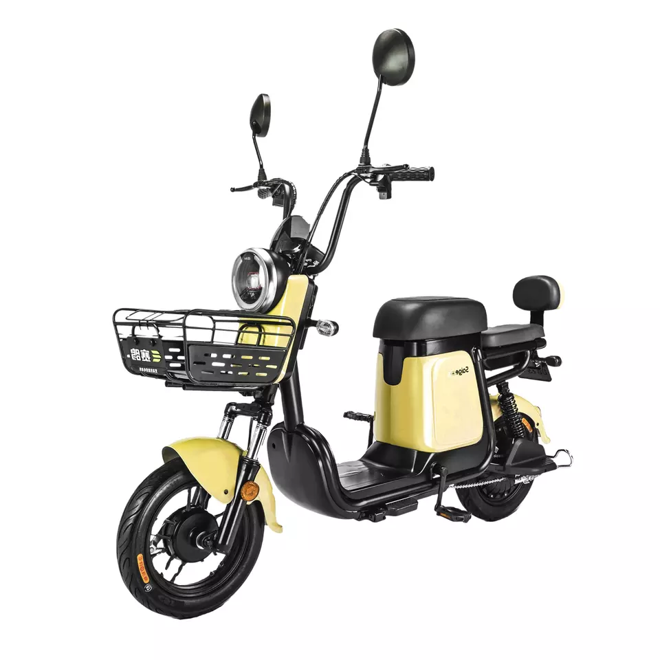 High Quality adult electric bike bicycle Brushless Motor Cheap electric scooter motorcycle moped with pedals