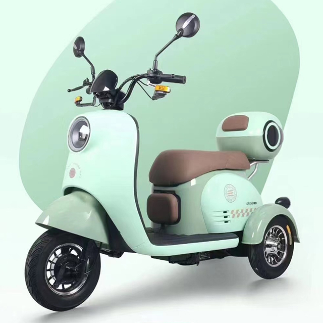 electric tricycle 500w differiential motor 3 wheel trike three wheel electric tricycle Electric passenger tricycle