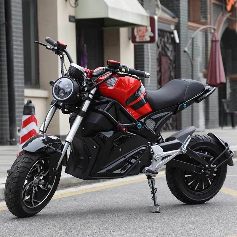 New Electric motorcycle retro and fashionable high speed and long range electric scooter for sale