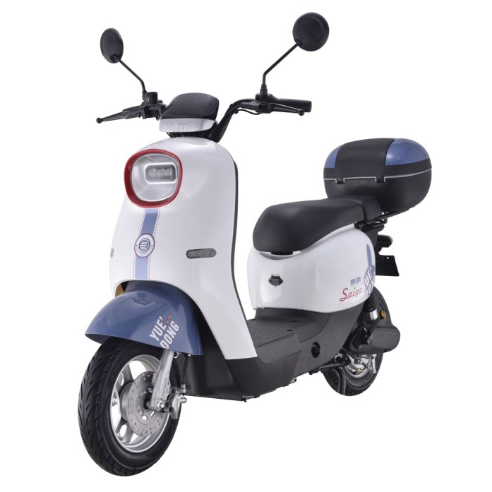 Saige 48V 60V 72V 500W 800W 20Ah Wholesale City Women Leisure E Bike Cheap Electric Moped Electric Scooter