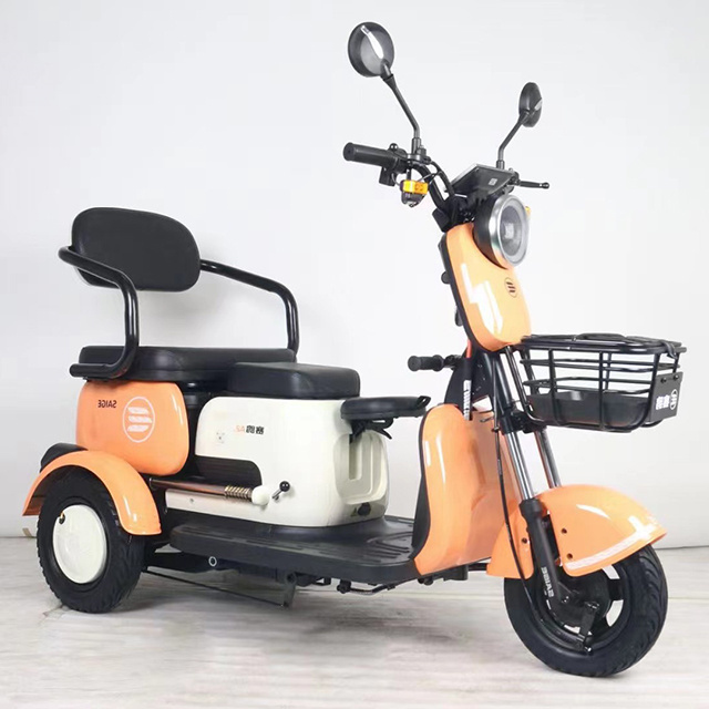 SAIGE Electric tricycle 60v800w motor kit adult motorized trike gas motorcycle 3 wheel for kids with seat scooter concrete truck