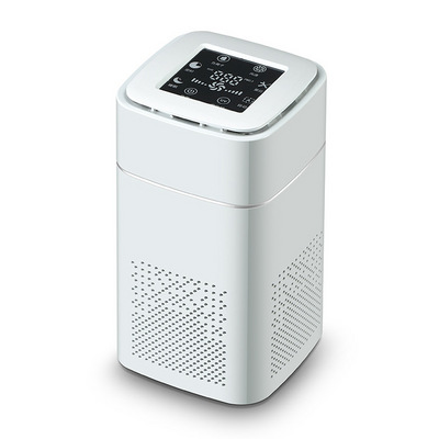 2023 Custom  Desktop portable air purifier household small desktop anion formaldehyde removal PM2.5 ultraviolet