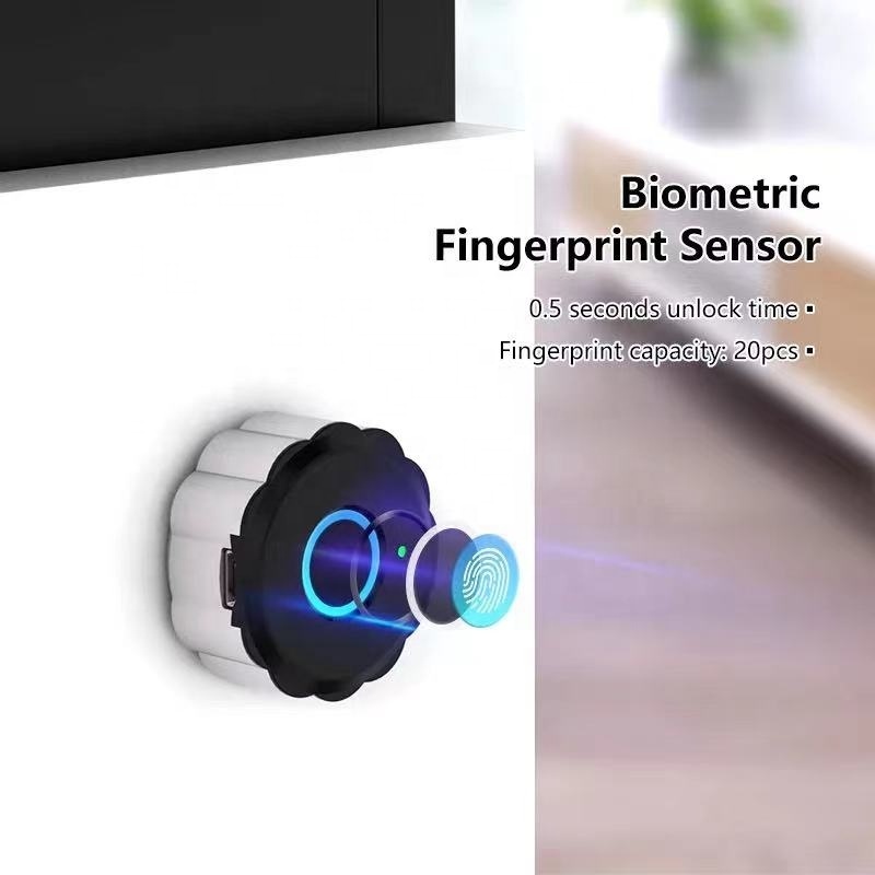 Smart Fingerprint Furniture Locker Locks Cam Biometric Finger Print Cabinet Drawer Lock