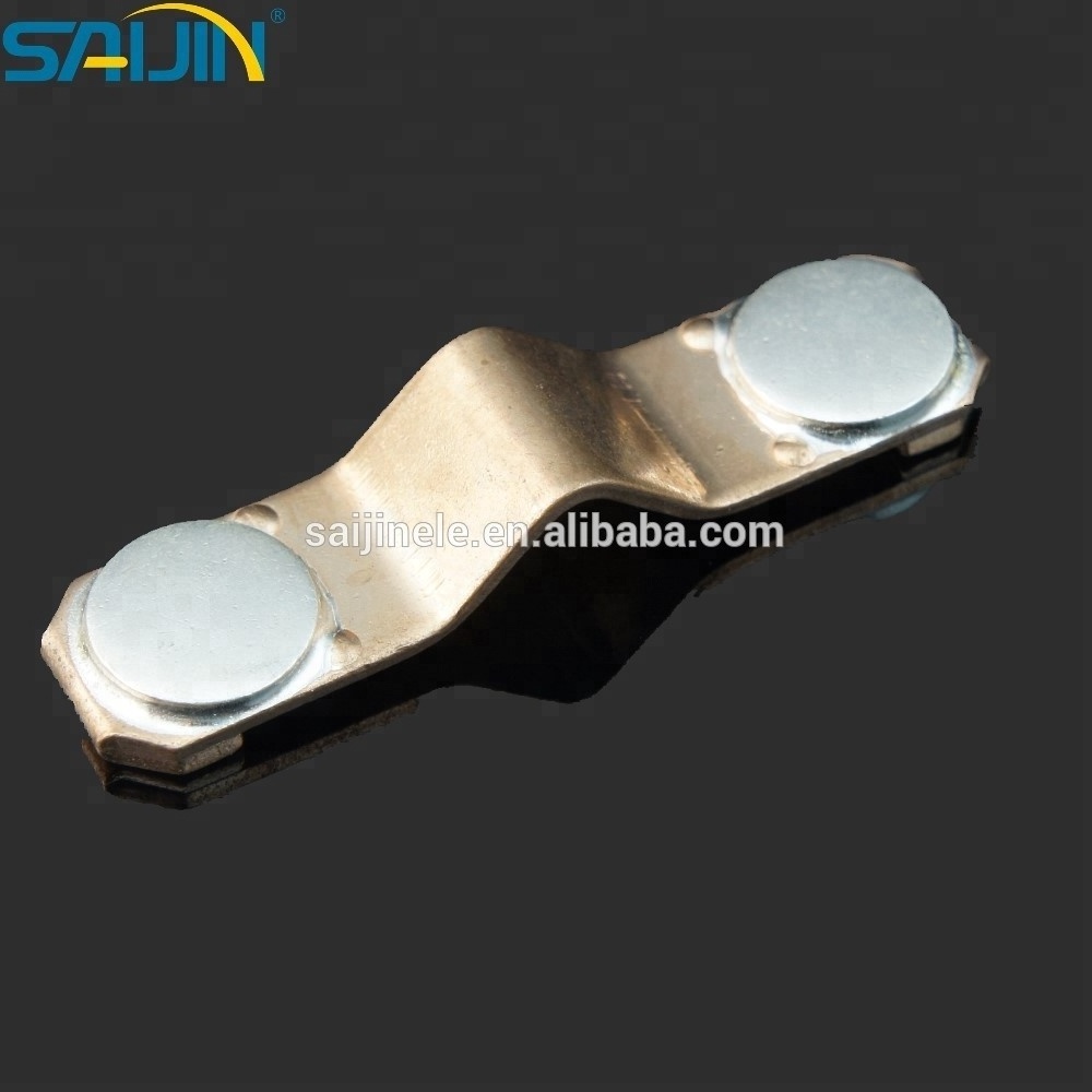 Saijin High Quality Brass Copper  electrical  H65 stamping parts for Switch Socket Relay