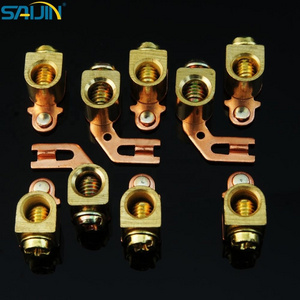 Saijin High Quality Brass Copper  electrical  H65 stamping parts for Switch Socket Relay