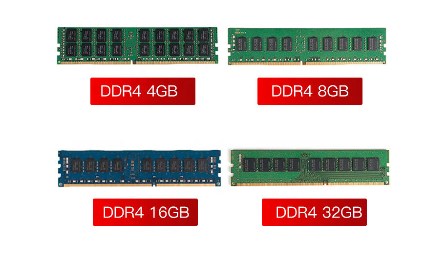 Hotsale Dell Memory New 8GB 16GB 32GB 64GB DDR3/DDR4 RDIMM server ram 2666MHz 2933MHz 3200mhz 4800mhz For Laptop Computer Ram