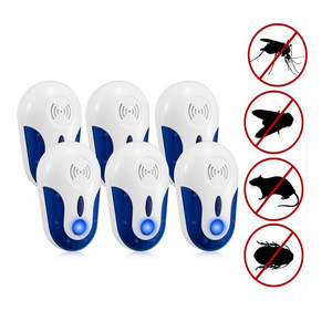 Pest Repeller Electronic Ultrasonic Pest Repellent Anti Mosquito Rodent Rat Mouse Indoor Kill Mosquito+ Killer Insect +lighting