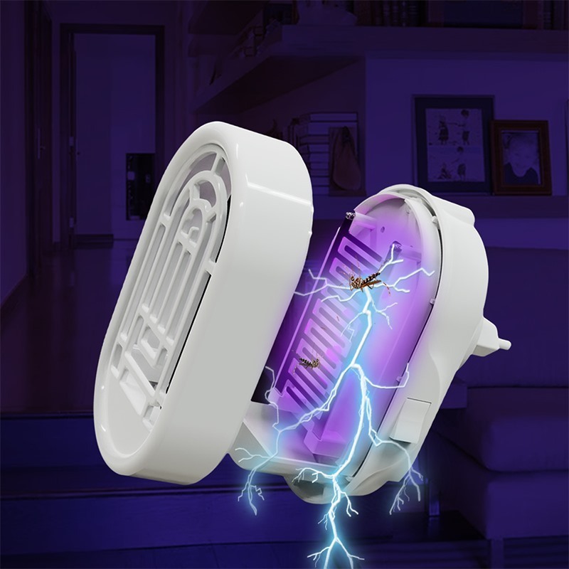 Electronic Mosquito Killer device Low Noise Baby room pest control bug zapper  killer moths anti insect UV fly trap