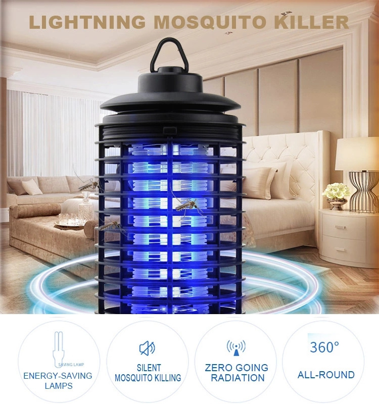 SAIJZEK OEM Indoor EU UK US Plug Powered Mosquito Killer Lamp UV LED Electronic Bug Moth Mosquito Fly Trap