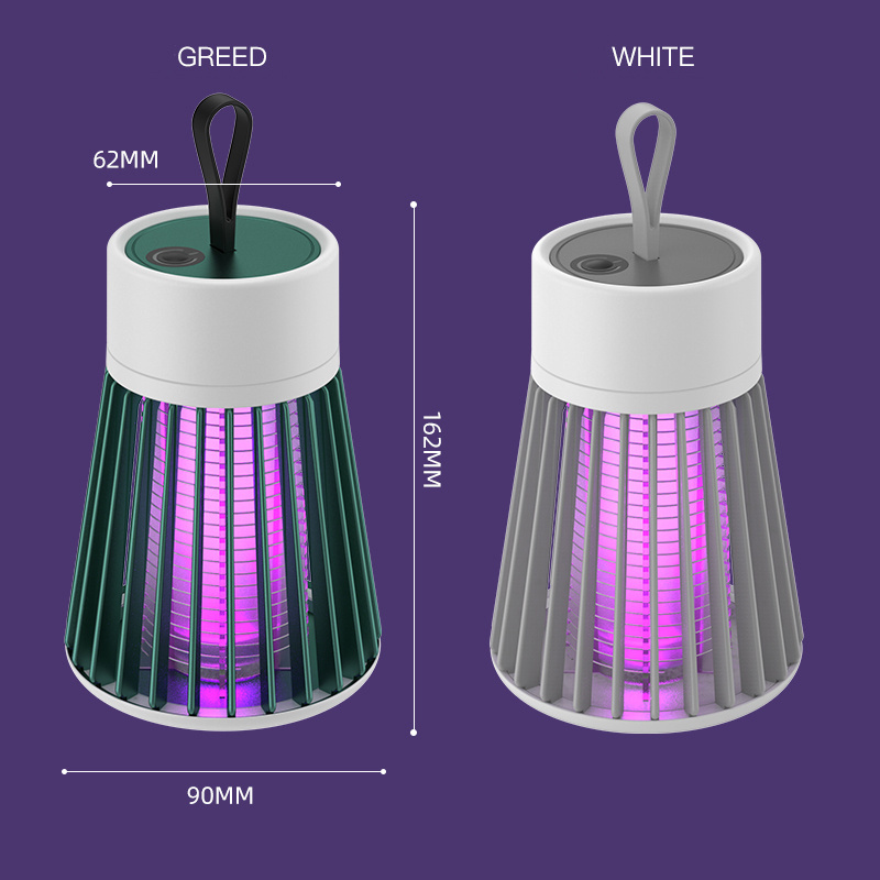 SJZ OEM/ODM hot selling Outdoor rechargeable USB electric shock bug zapper mosquito fly killer mosquito trap killer lamp