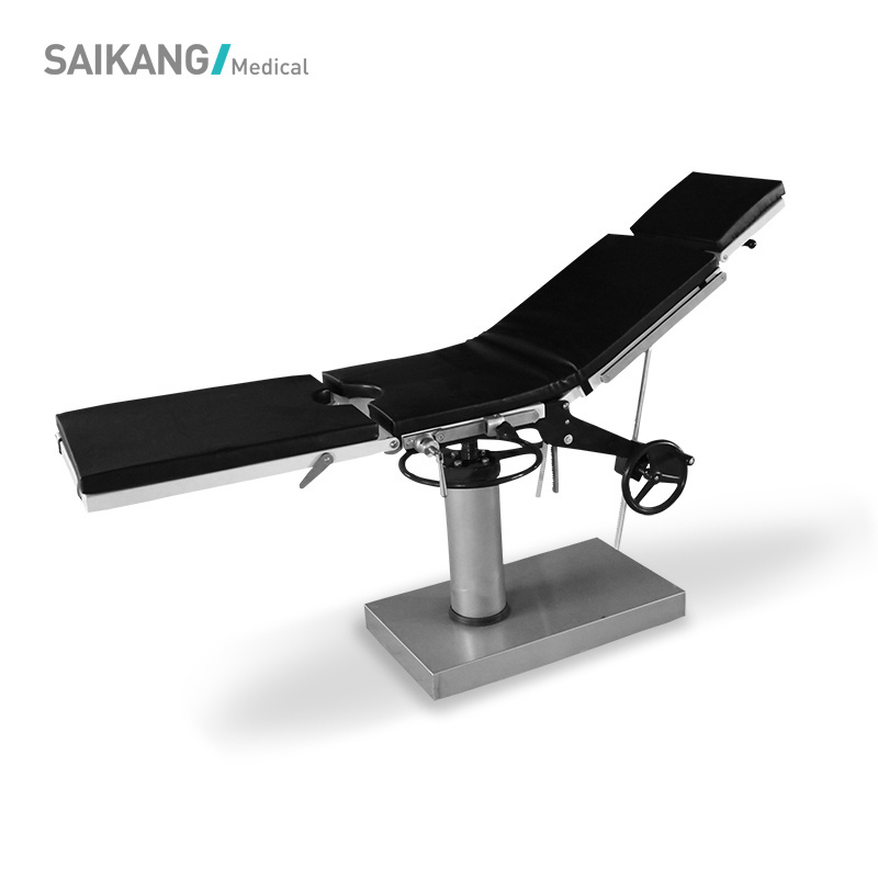 A205 Made In China Low Price Manual Operating Table With Leg Support