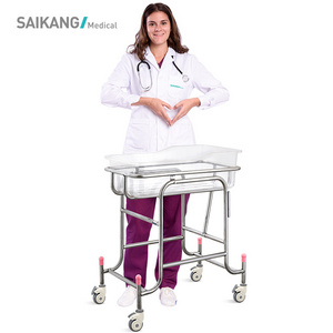 X01 China Cheap Hospital Plastic Flexible Baby  Crib